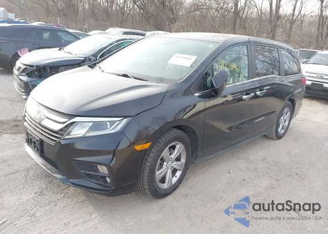 2018 Honda Odyssey Ex-L z USA, uszkodzony, nr VIN 5FNRL6H71JB076364